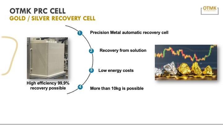 OTMK Gold / Silver Recovery Cell 