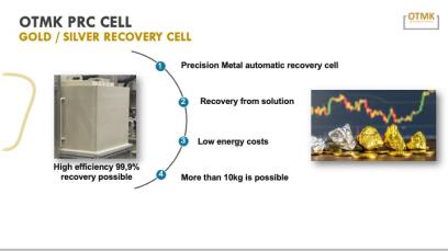 OTMK Gold / Silver Recovery Cell 